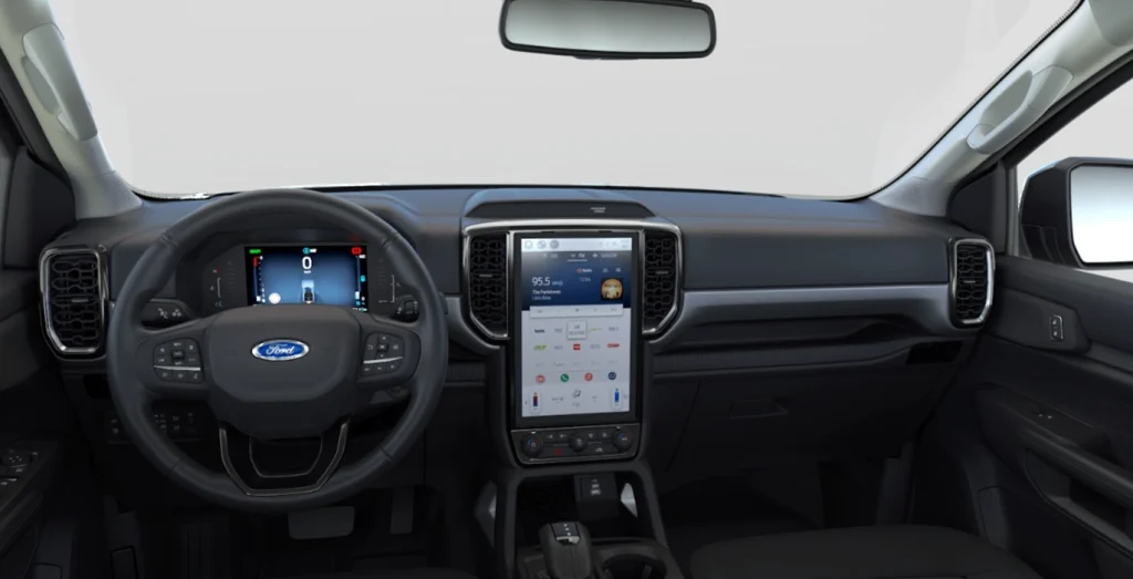 FORD-Ranger-XLT-Doble-Cabina-2.3-TVCT-PHEV-280CV-Automatica-interior-delantera